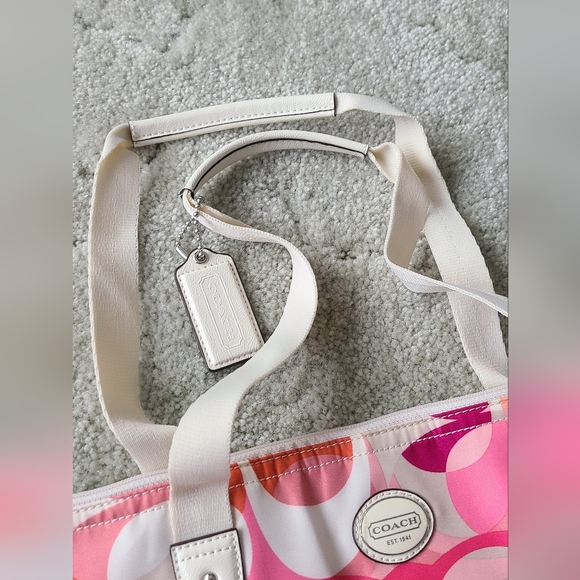 NEW Authetic Packable Canvas Coach Bag - Picture 3 of 7